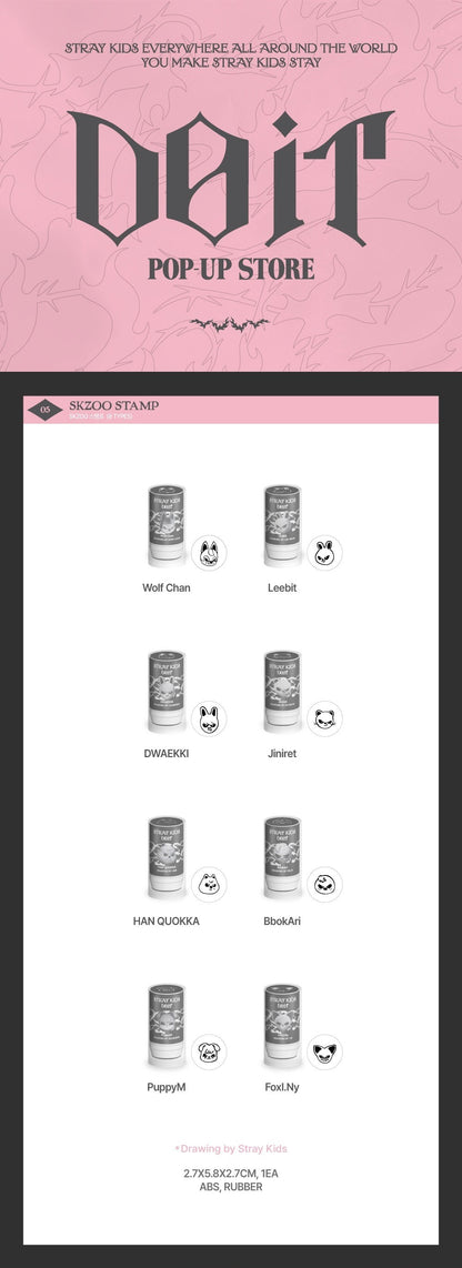 stray kids - [do it] skzoo stamp