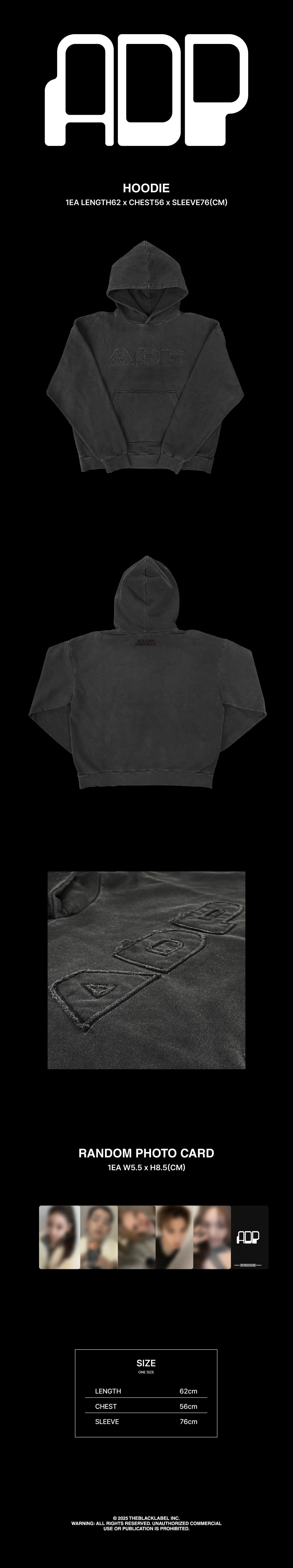 allday project - [allday project] official md hoodie