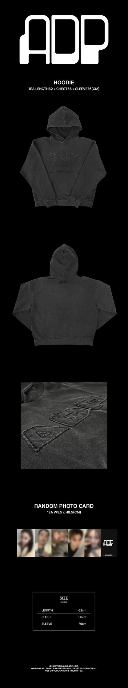 allday project - [allday project] official md hoodie