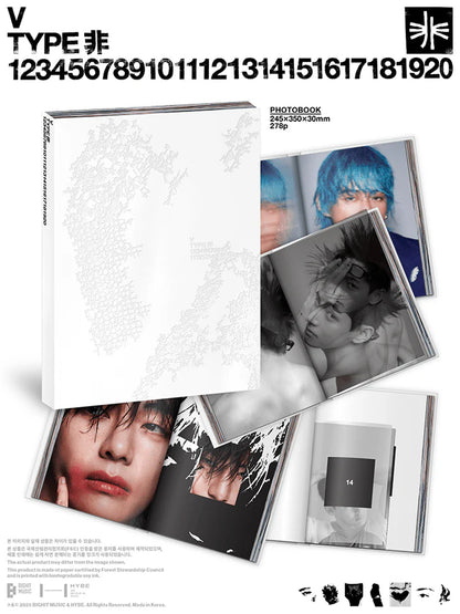 bts v - type 非 photobook