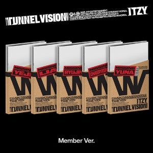 itzy - [tunnel vision] member ver.