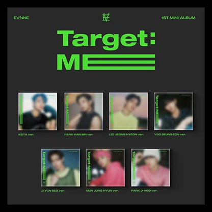 evnne - 1st mini album [target: me] digipack ver.