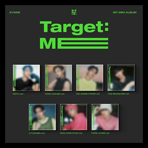 evnne - 1st mini album [target: me] digipack ver.