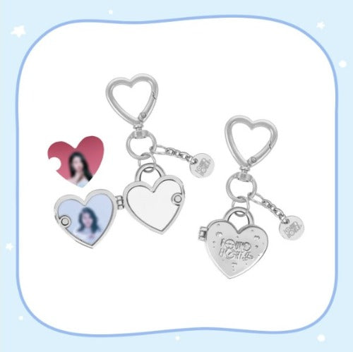 iu - [found a eight] metal pendant keyring