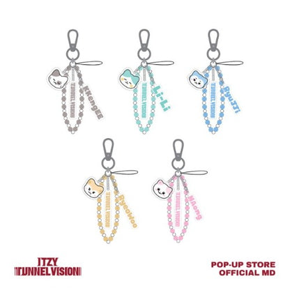 itzy - [tunnel vision] twinzy x tnvs strap keyring