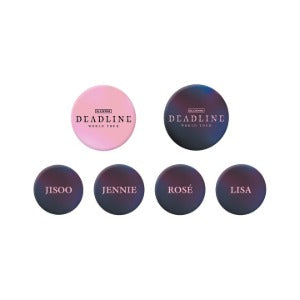 blackpink - [deadline tour] pin button set