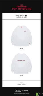 itzy - [tunnel vision] long sleeve t-shirt