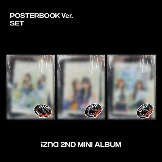 izna - 2nd mini album [not just pretty] posterbook ver.