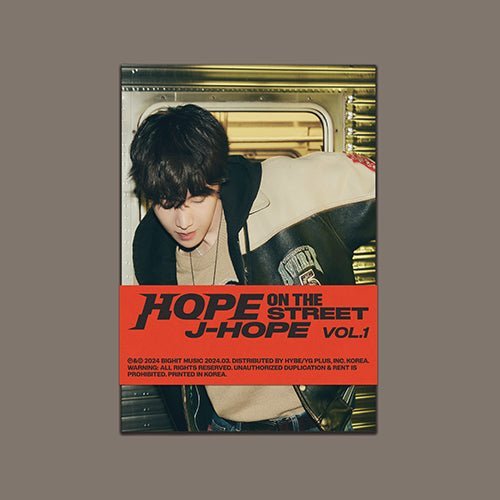 j-hope - [hope on the street vol. 1] weverse albums ver.