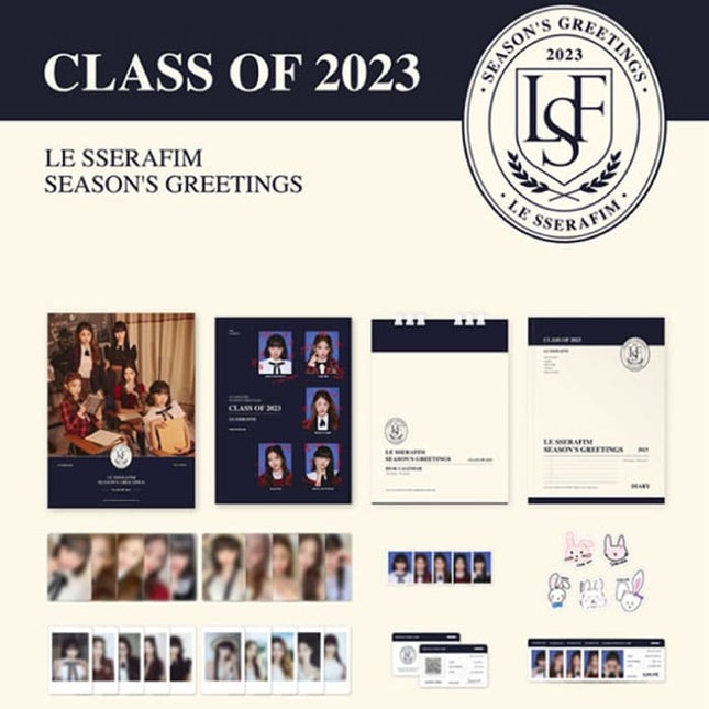 le sserafim - 2023 season's greetings