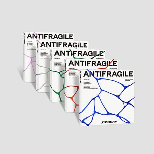 le sserafim - 2nd mini album [antifragile] compact ver.