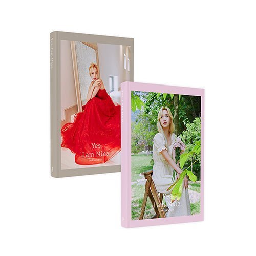 mina (twice) - yes, i am mina. [1st photobook]