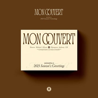 monsta x - 2023 season's greetings : mon couvert (desk calendar ver.)