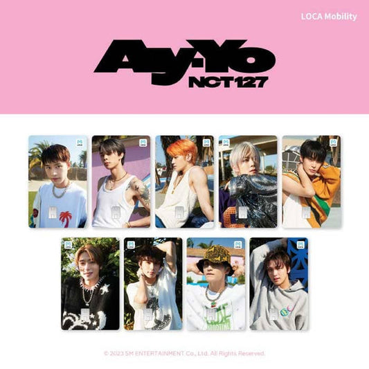 nct 127 - [ay-yo] transportation card (korea)
