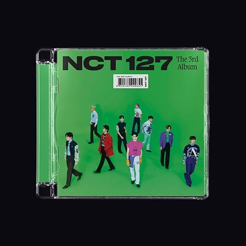 nct 127 - sticker [3rd album] jewel case ver.