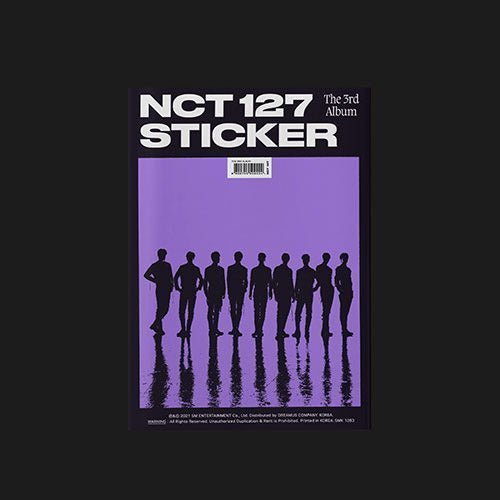 nct 127 - sticker [3rd album] sticker ver.