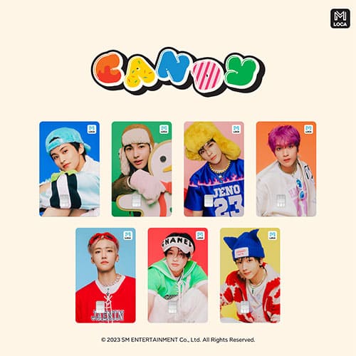 nct dream - [candy] transportation card (korea)