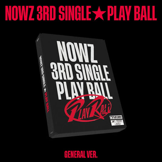 nowz - 3rd single [play ball] general ver.