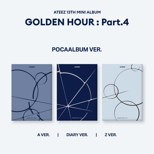[pob] ateez - [golden hour : part. 4] pocaalbum ver.