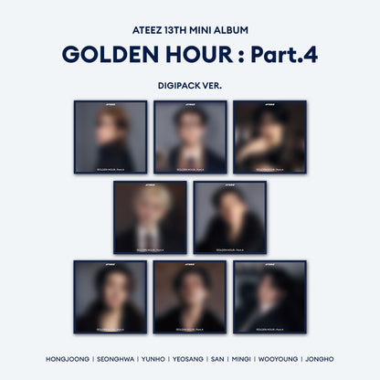 [pob] ateez - [golden hour : part. 4] digipack ver.