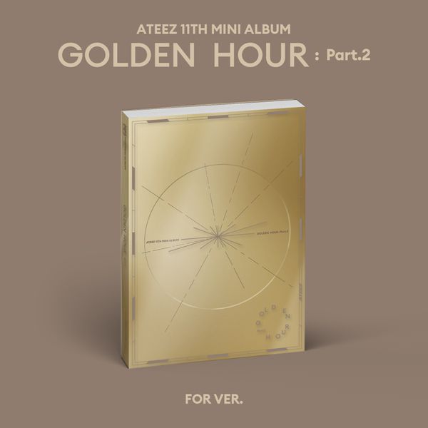 ateez - 11th mini album [golden hour : part. 2] standard ver.