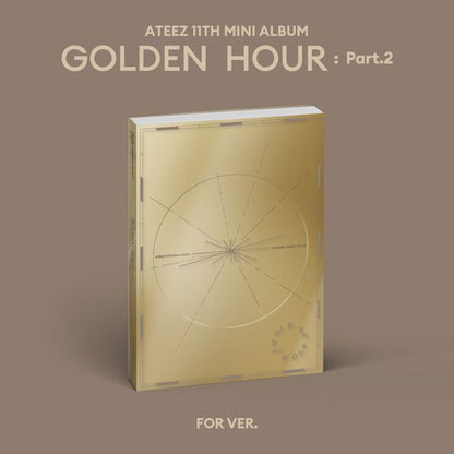 ateez - 11th mini album [golden hour : part. 2] standard ver.