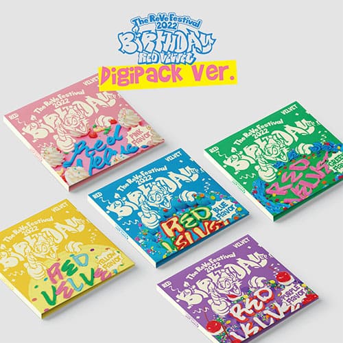 red velvet - mini album [the reve festival 2022 - birthday] digipack ver.