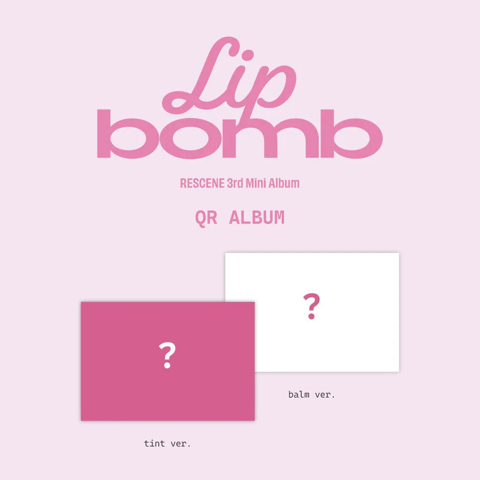 rescene - 3rd mini album [lip bomb] qr (photocard ver.)