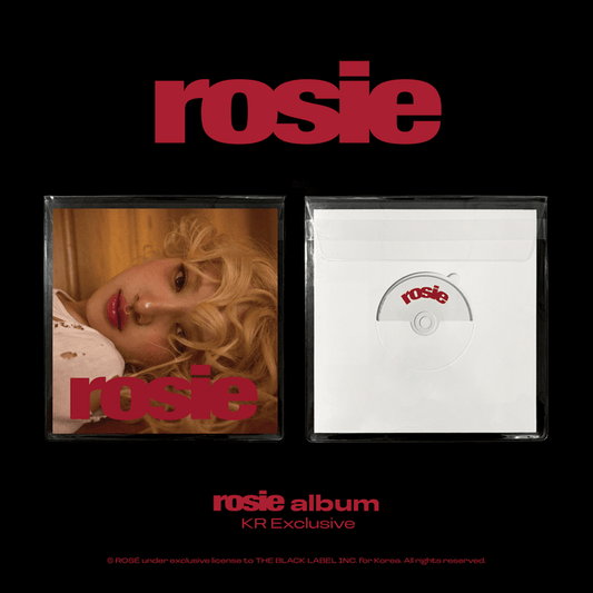 rosé - 1st studio album [rosie] kr exclusive