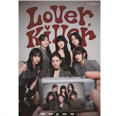 stayc - japan 6th single album [lover, killer / bebe - japanese ver.-] limited ver.