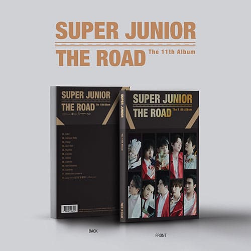 super junior - 11th album [the road] photobook ver.