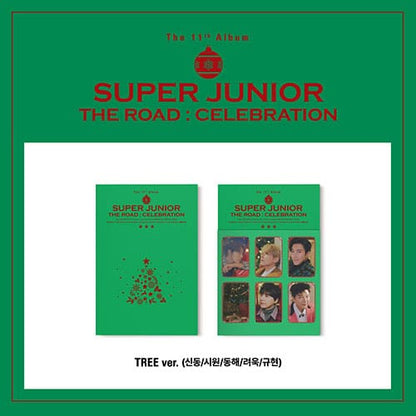 super junior - 11th album vol. 2 [the road : celebration] tree ver.