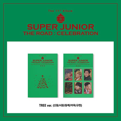 super junior - 11th album vol. 2 [the road : celebration] tree ver.