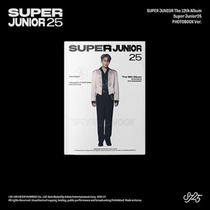 super junior - 12th album [super junior25] photobook ver.