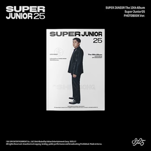 super junior - 12th album [super junior25] photobook ver.