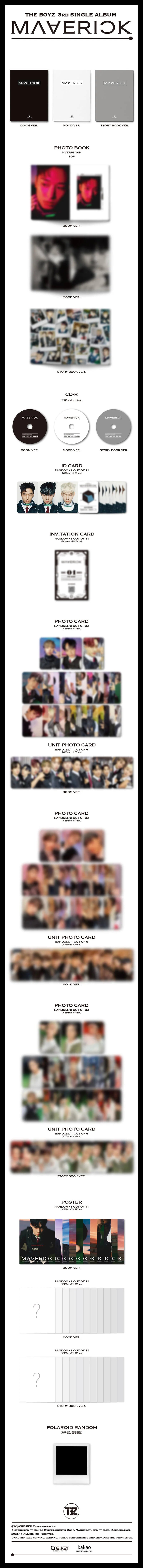 the boyz - maverick [3rd single album]