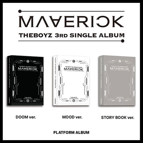 the boyz - 3rd single album [maverick] platform ver.