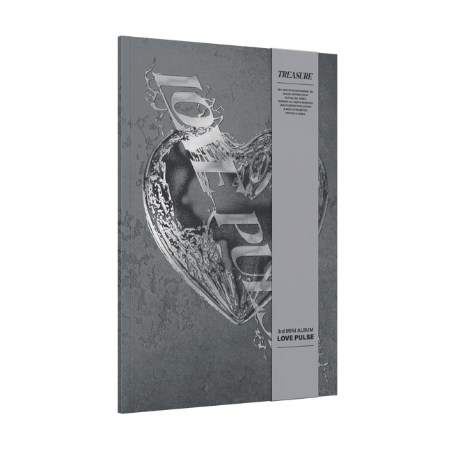 treasure - 3rd mini album [love pulse] metal ver.