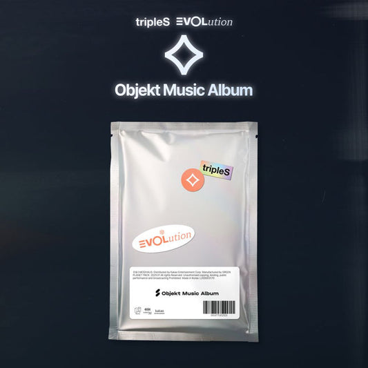 triples - mini album [evolution < ⟡>] objekt music album