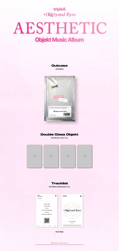 triples - mini album [+(kr)ystal eyes ] objekt music album