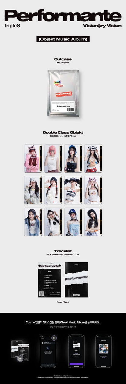 triples - [visionary vision ] objekt music album ver.