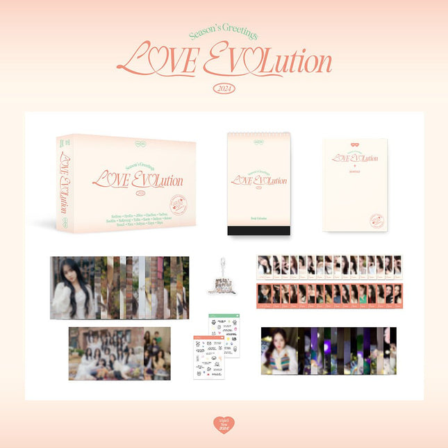 triples - 2024 season’s greetings [love evolution] evolution ver.