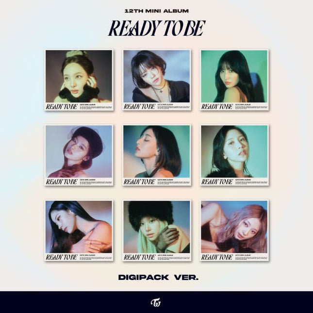 twice - 12th mini album [ready to be] digipack ver.