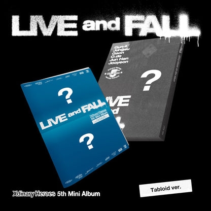 xdinary-heroes - 5th mini album [live and fall] tabloid ver.