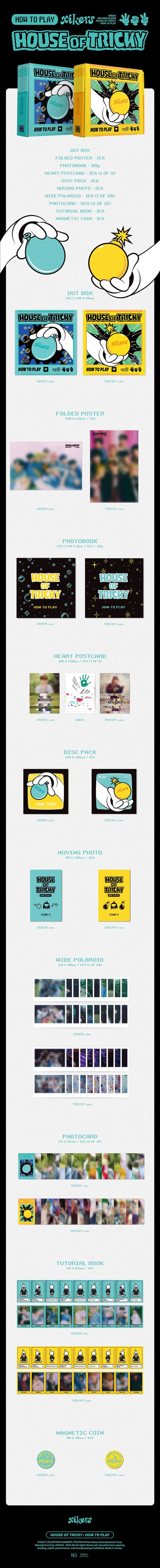 xikers - 2nd mini album [house of tricky : how to play]