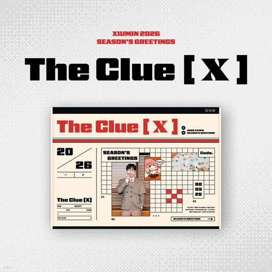 xiumin - 2026 season's greetings [the clue [x]]