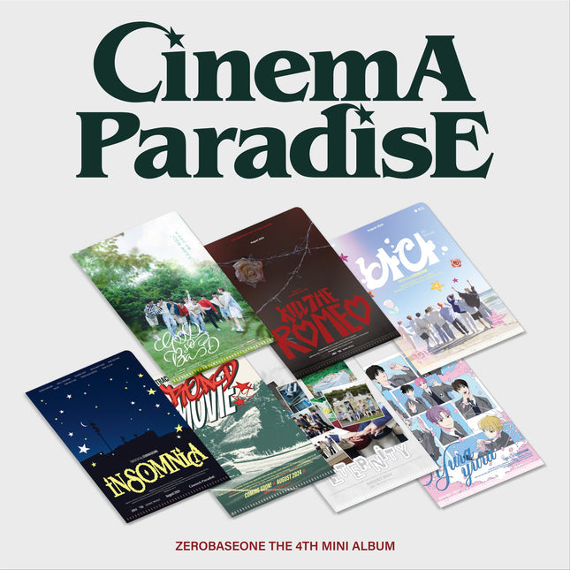 zerobaseone - 4th mini album [cinema paradise] zerose ver.